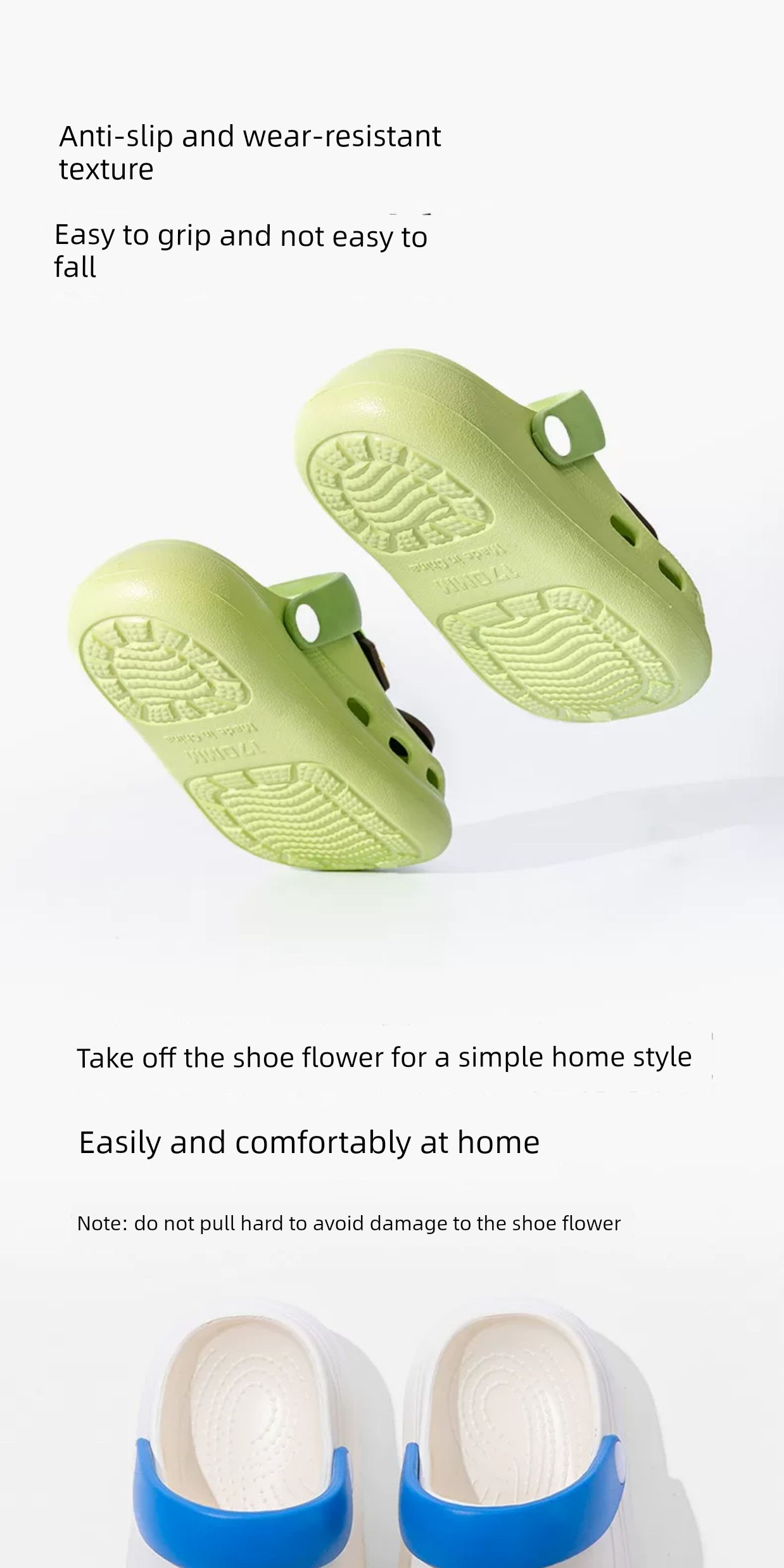 Pig Daddy Capibara Children's Summer Slippers for Boys, Non-Slip Home Sandals for Older Children, Beach Clogs for Girls — 10