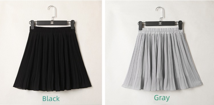 Chiffon Fat mm Big size Pleat Light proof UltraShort  Culotte