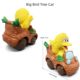 Special offer clearance sesame street animation cartoon cartoon character doll sliding plastic car children's toy gift