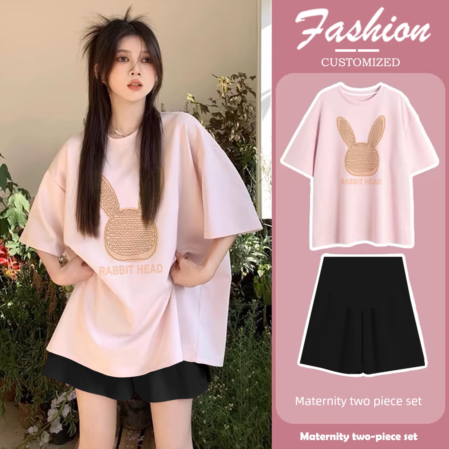 Maternity Set for Summer 2026: New Trendy Tops for Stylish Moms, Maternity Wear That Doesn'T Show Pregnancy, with a High-End Feel, and Maternity Pants — 25