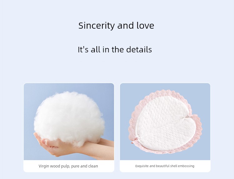 October Crystal Anti-Leakage Breast Pads Disposable Ultra-Thin Maternity Nursing Postpartum Leak-Proof Breast Pads Breathable for Autumn — 12