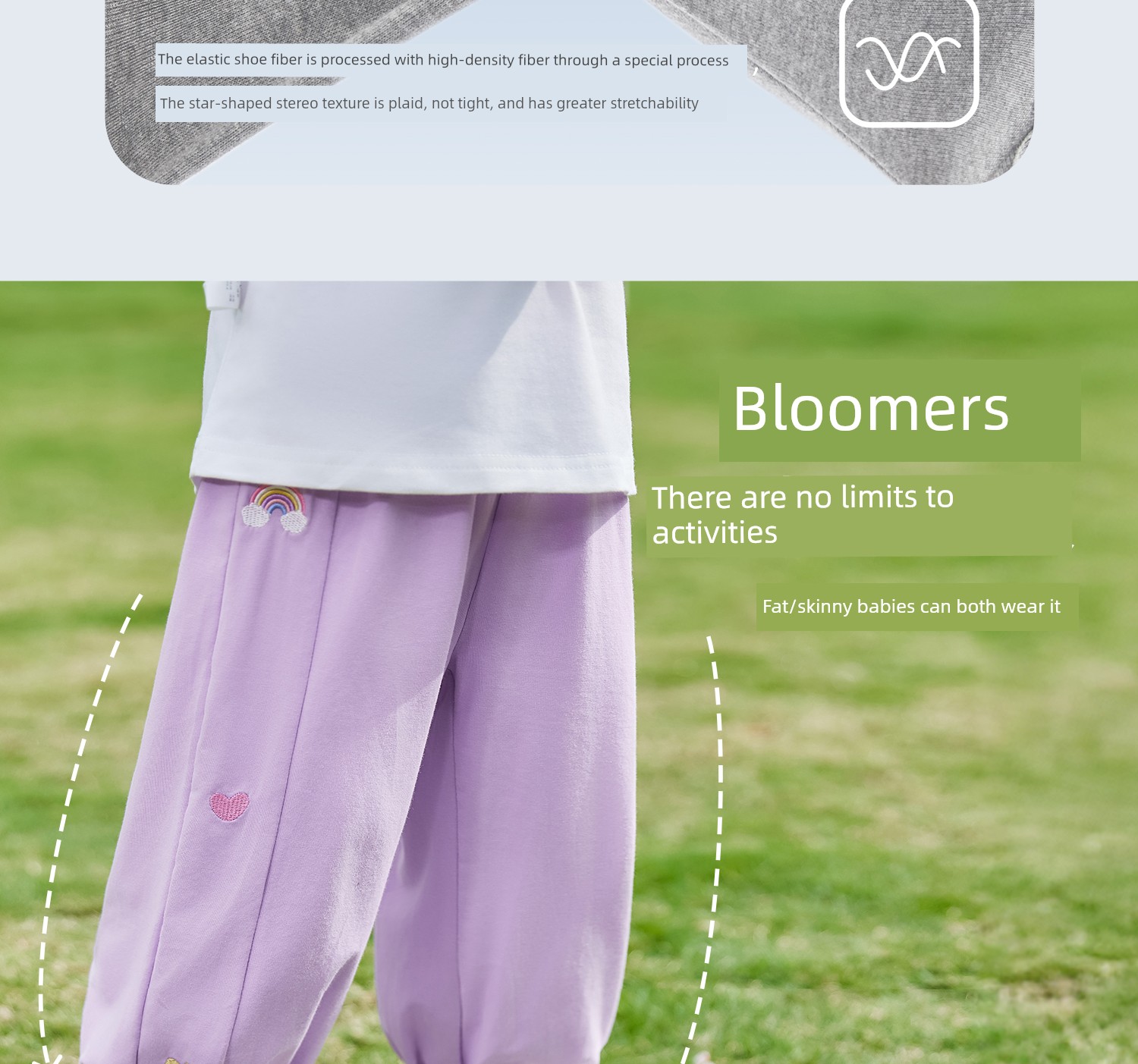 Jellybaby Anti-Mosquito Pants for Girls Summer Thin 2026 New Style Small Kidsren Casual Pants Autum Baby Pants — 26