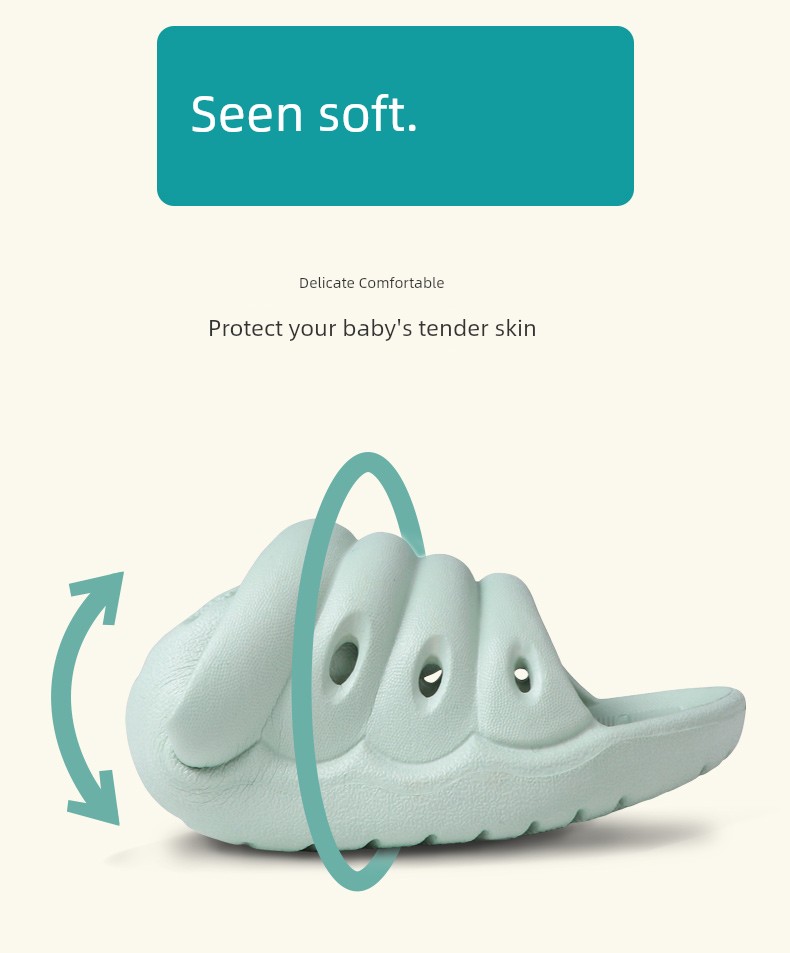 1-3 Years Old Bathroom Bath Boy For Home Kids Slippers — 6