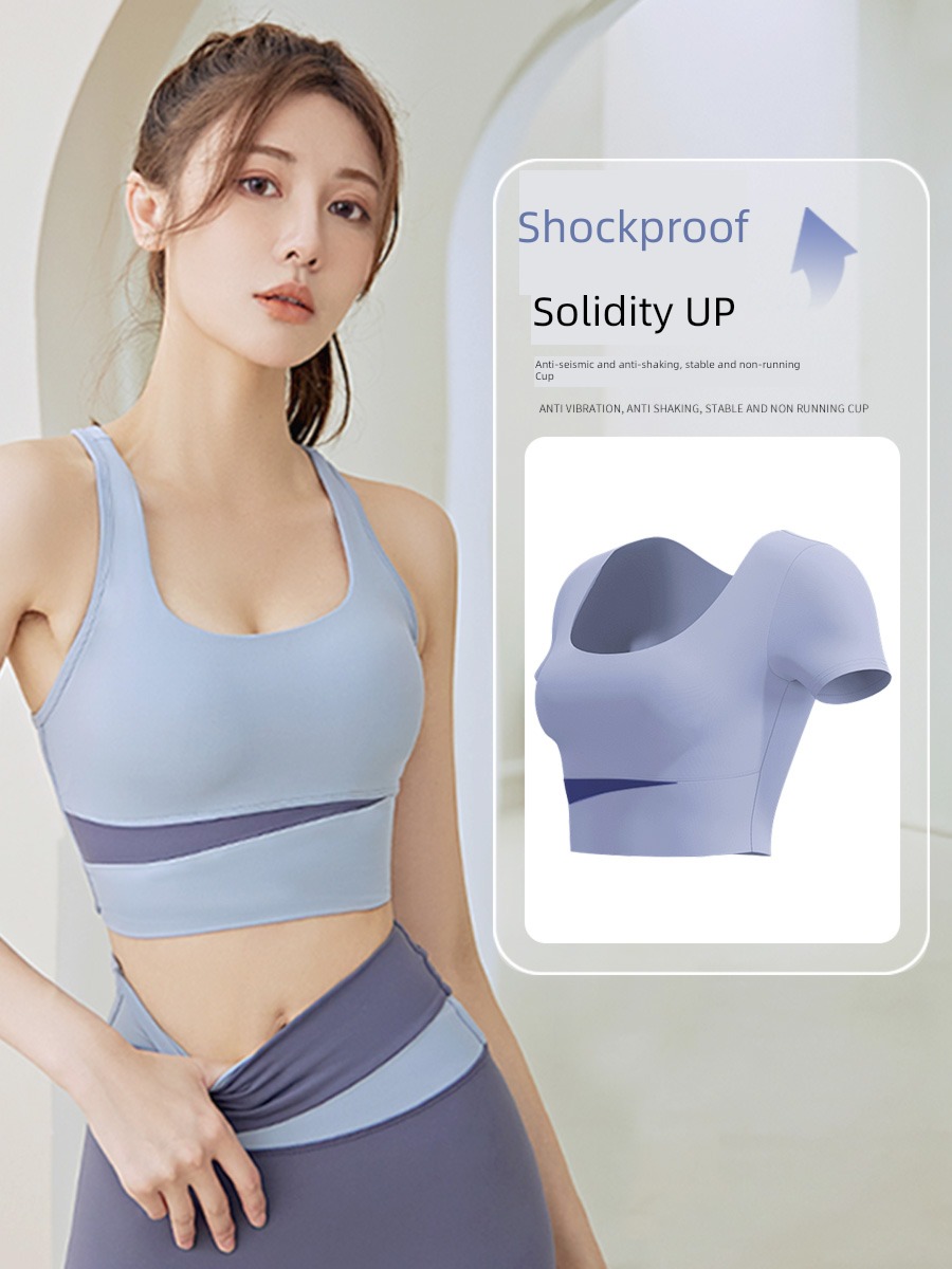 Anti sagging summer Yoga clothes Bras motion Underwear