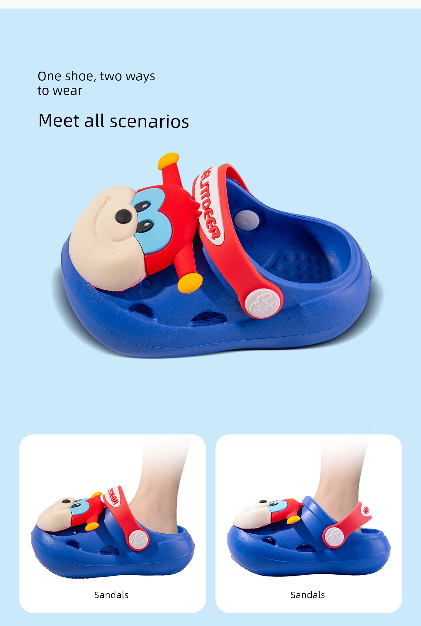 Summer Indoor Children Home Soft Bottom Kids Slippers — 9