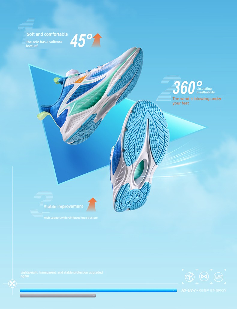 Wind Permeability 6 | 361 Kidsren's Shoes, Kidsren's Sports Shoes, Boys' Running Shoes, Summer New Mesh Breathable Mesh Shoes, Boys' Shoes — 5