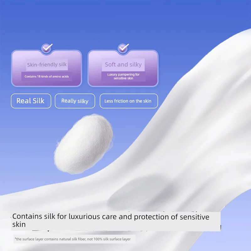 Zichu Day and Night Silk Sanitary Pads, Soft, Ultra-Thin, Breathable, Sanitary Napkins for Day and Night Use, Multiple Series — 2