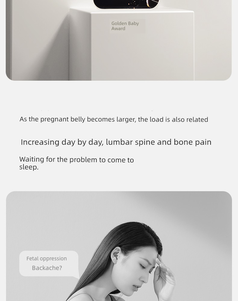 October Crystalline Late Pregnancy Multi-Functional Minimalist Abdominal Belt — 2