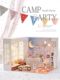 Zhiqu House DIY House Youth Party Handmade Assembly Wooden Ob11 Doll House Creative Model Toy House