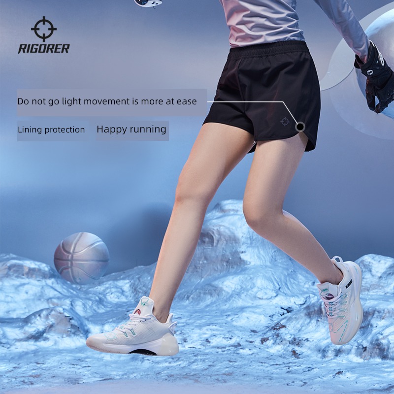 Quasi person ma'am Bodybuilding lining Light proof motion shorts