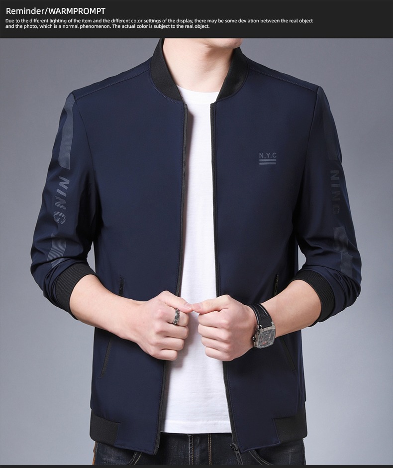 tide Spring and Autumn new pattern mlb  jacket men's wear Jacket