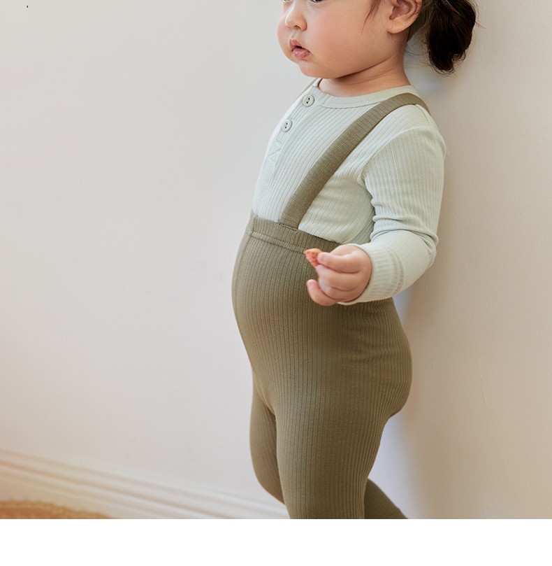 Koala Nose Baby Weighted Pants [Classic Basics·Fashionable and Versatile] Soft Belly-Protecting Pants Baby Overalls — 7