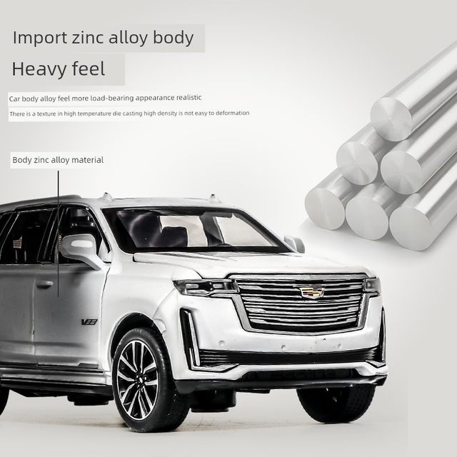 Cadillac Escalade alloy car simulation model children's toy off-road vehicle boy gift collection ornaments