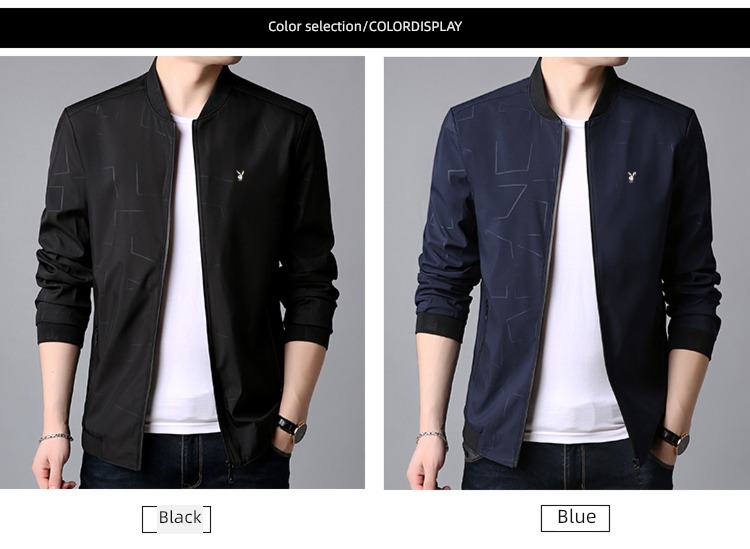 dandy spring and autumn man Self-cultivation Athletic Wear Jacket