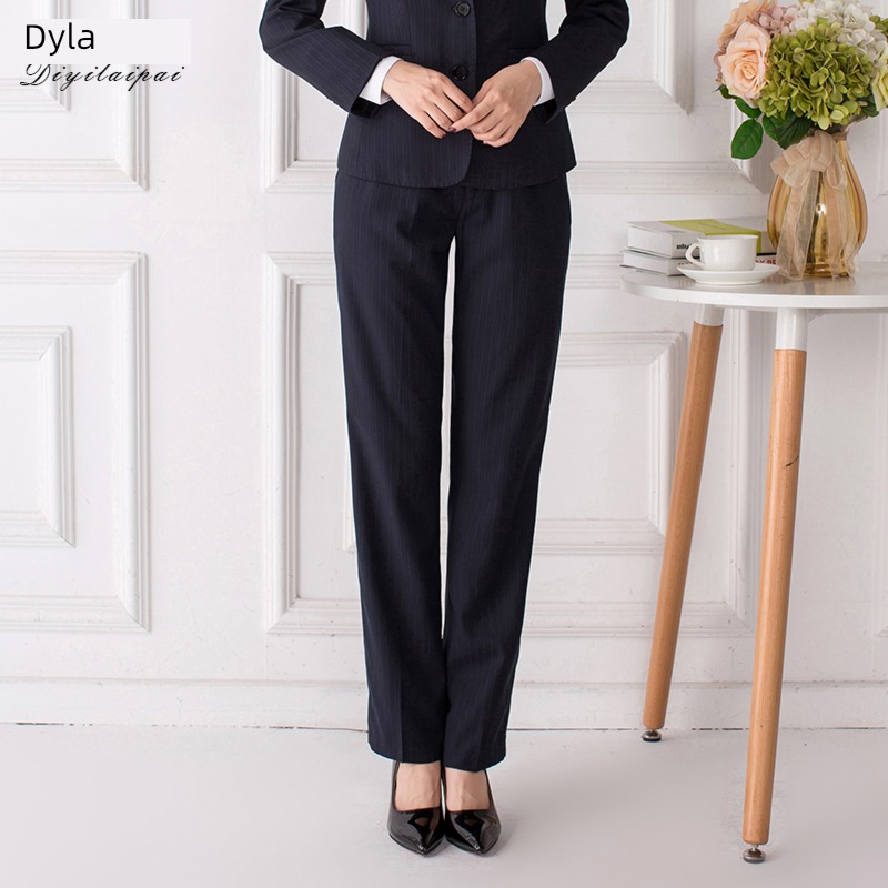 Diyilai Women Western-style trousers Bank of China work clothes