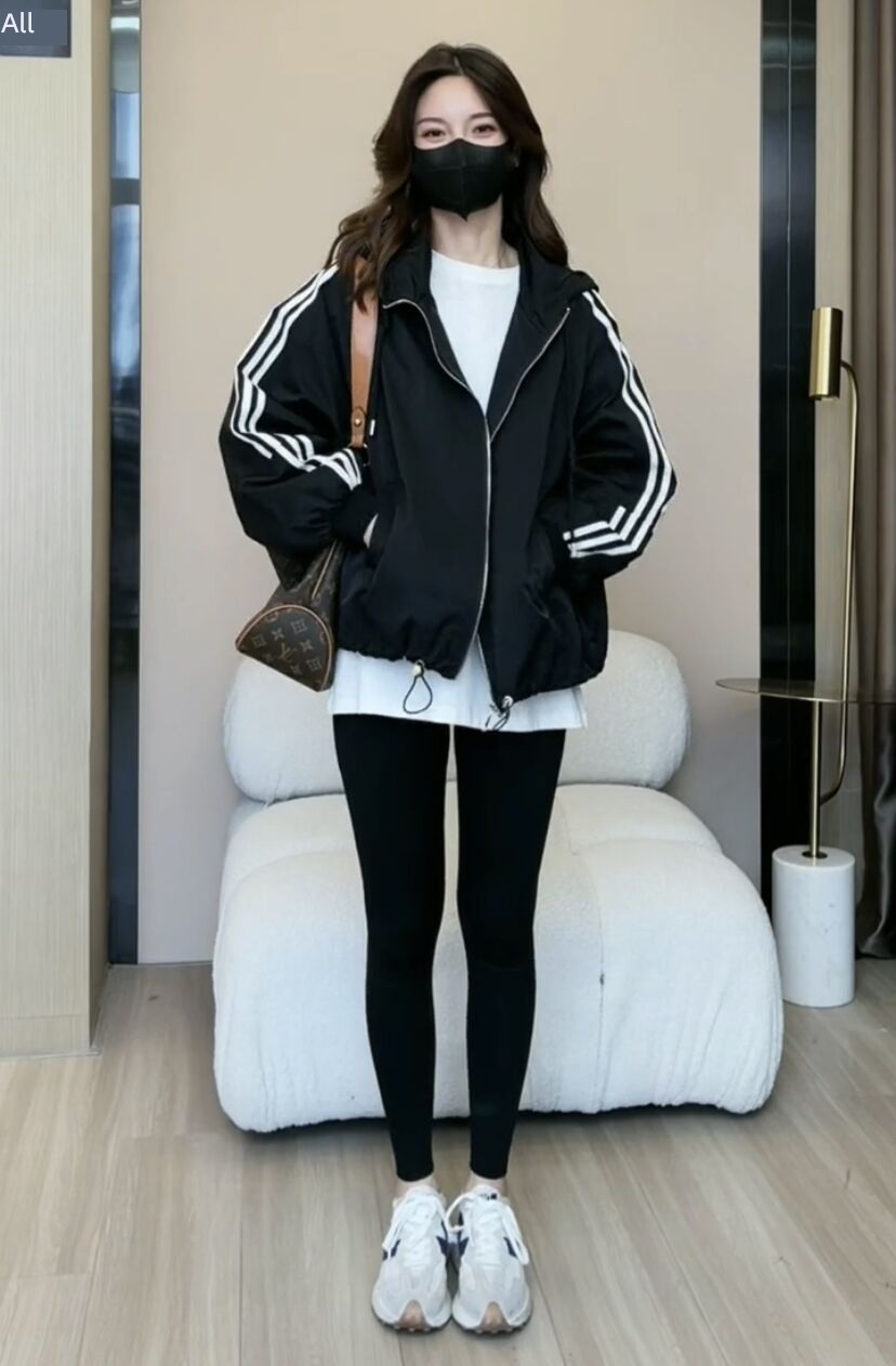 loose coat female Hot money leisure time popular pizex mlb