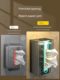 Tissue box wall-mounted punch-free household facial tissue washing towel storage box bathroom paper kitchen upside-up box
