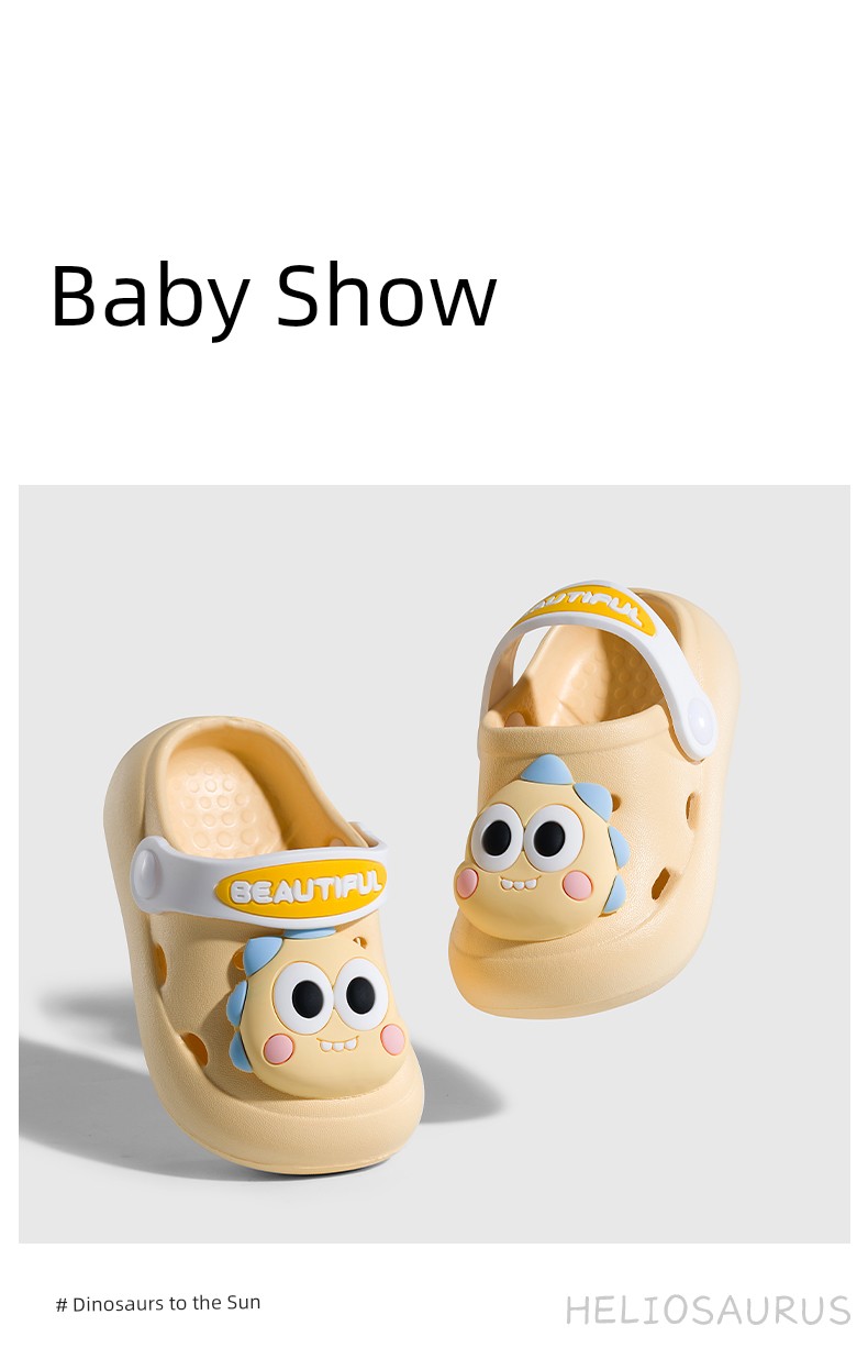 European-Style Unisex Children's Clogs, Baby Sandals, New Summer Indoor Bath Non-Slip Comfortable Shoes — 16