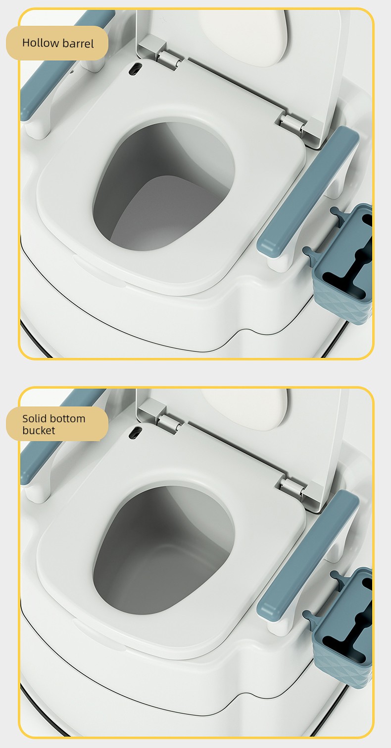 Movable For Home Elderly Deodorizing Filter Indoor Toilet — 15