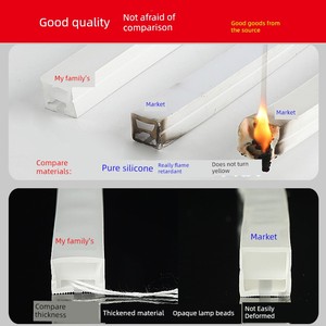 Silicone Light Strip Embedded Low-Voltage 12V Linear Light Strip Flexible Linear Light Strip Soft Light Strip Led Light 