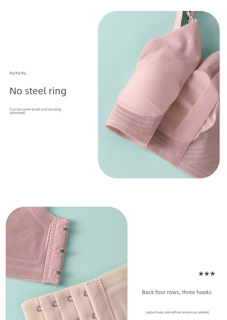 Rovo Nursing Bra Summer Thin Breathable Anti-Sagging Breast-Shaping Postpartum Breastfeeding Bra for Pregnant Women — 16