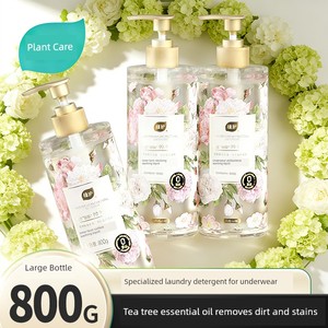 Plant-Based Laundry Detergent for Underwear, Cleaning Liquid for Men and Women, Antibacterial, Mite Removal, Stain Remov