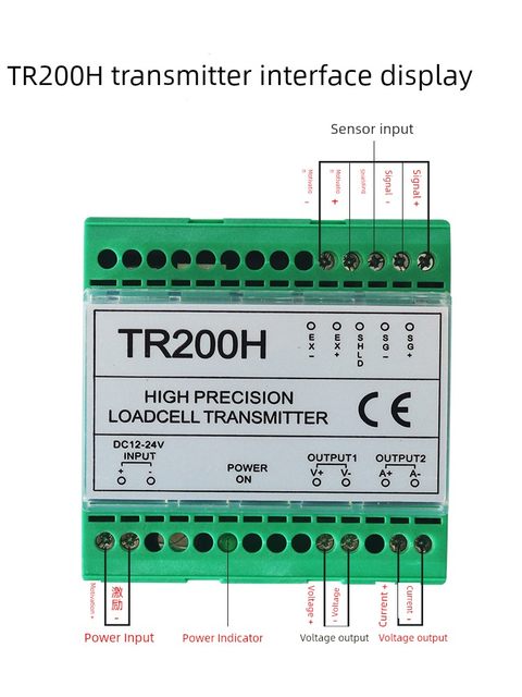 Zhuhai Changlu TR200H Weighing transmitter Weight transmitter Analog 4-20MA0-10VTR200H