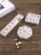 Portable packing box 7-day small trumpet travel weekly pill storage box