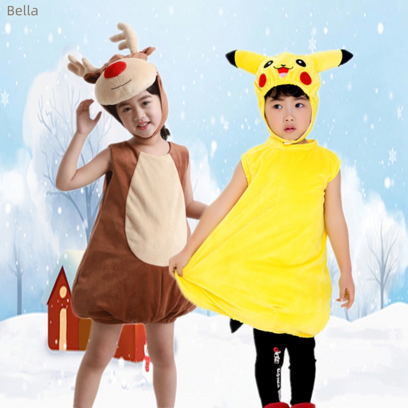 Christmas Pikachu kindergarten Boy Dress up fawn