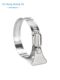 304 stainless steel throat clamp tube clamp clamp clamp clamp clamp hoop tube clamp movable hoop water pipe washing machine gas pipe fixing clamp