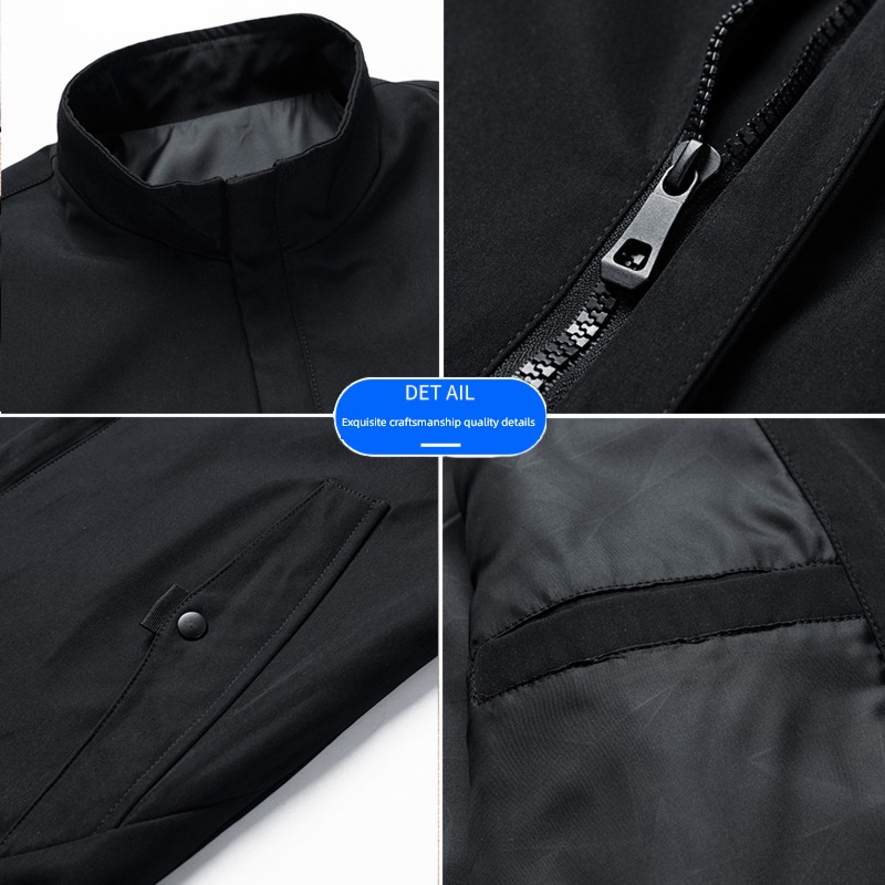 Spring and Autumn leisure time stand collar Put on your clothes man Jacket