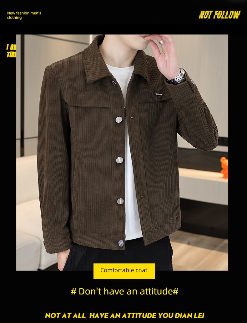 have cash less than that is registered in the accounts Autumn and winter Light luxury Woollen cloth jacket man loose coat
