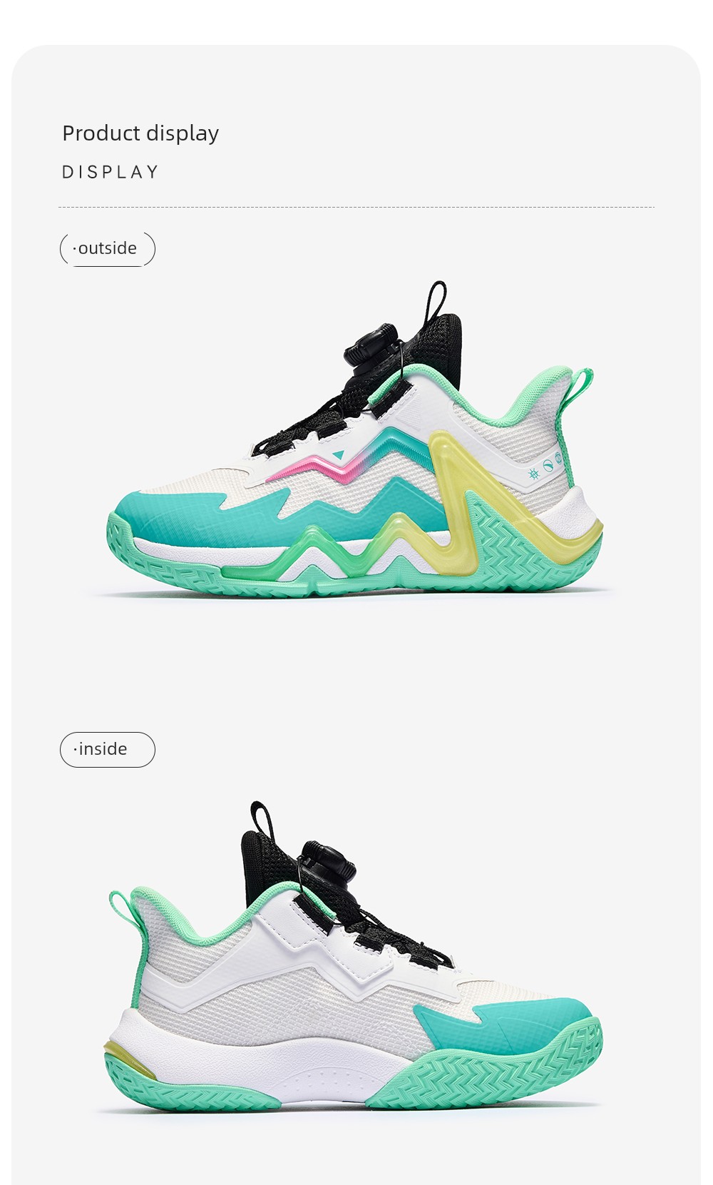 Anta Kids Reverse Scale | Boys' Basketball Shoes 2026 Autumn New Model Professional High-Support Sports Shoes Official — 27