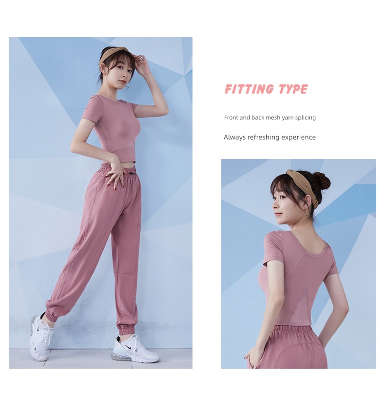 female Spring and summer Long sleeve major high-end fashion Yoga clothes