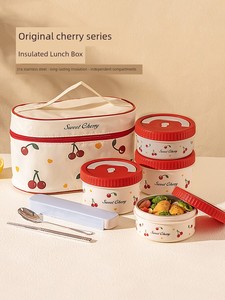 Modern Housewife Office Worker Bento Lunch Box Stainless Steel