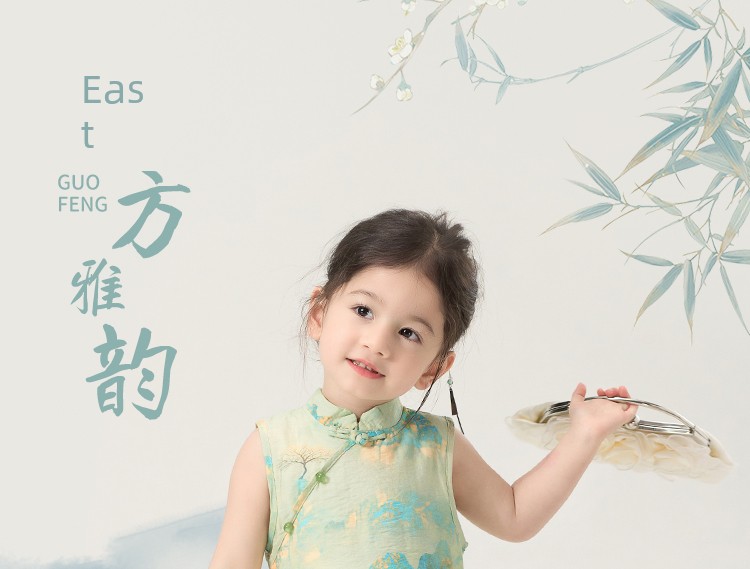 Summer New Chinese Style Kids' Skirt Western Style Baby Girl Han Dynasty — 3