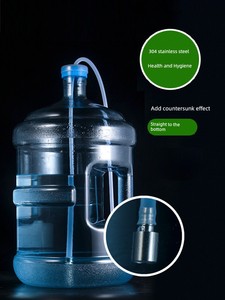 Tea Set Water Pipe, Bottled Water, Tea Bar Water Dispenser, Water Pumping Pipe, Food-Grade Silicone Hose, Tea Table Suct