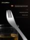 Western dining tableware knife and fork spoon set for children eating steak knife and fork gift box 304 stainless steel cartoon home 4 piece set