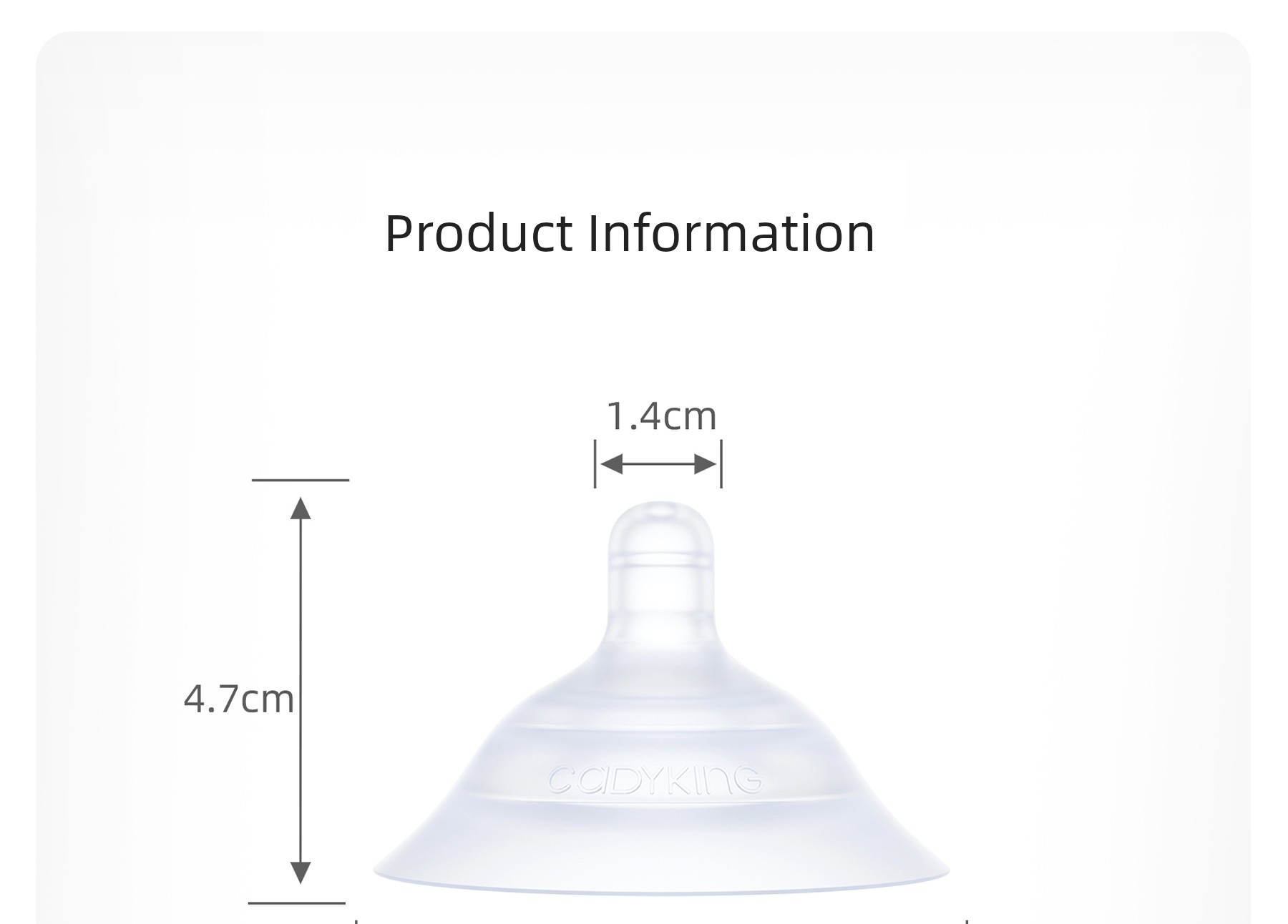Cadyking Mammilla Sheath Nursing Nipple Shields Double-Layer Anti-Bite Milk Shield Inner Feeding Artifact Breastfeeding Ultra-Thin — 25