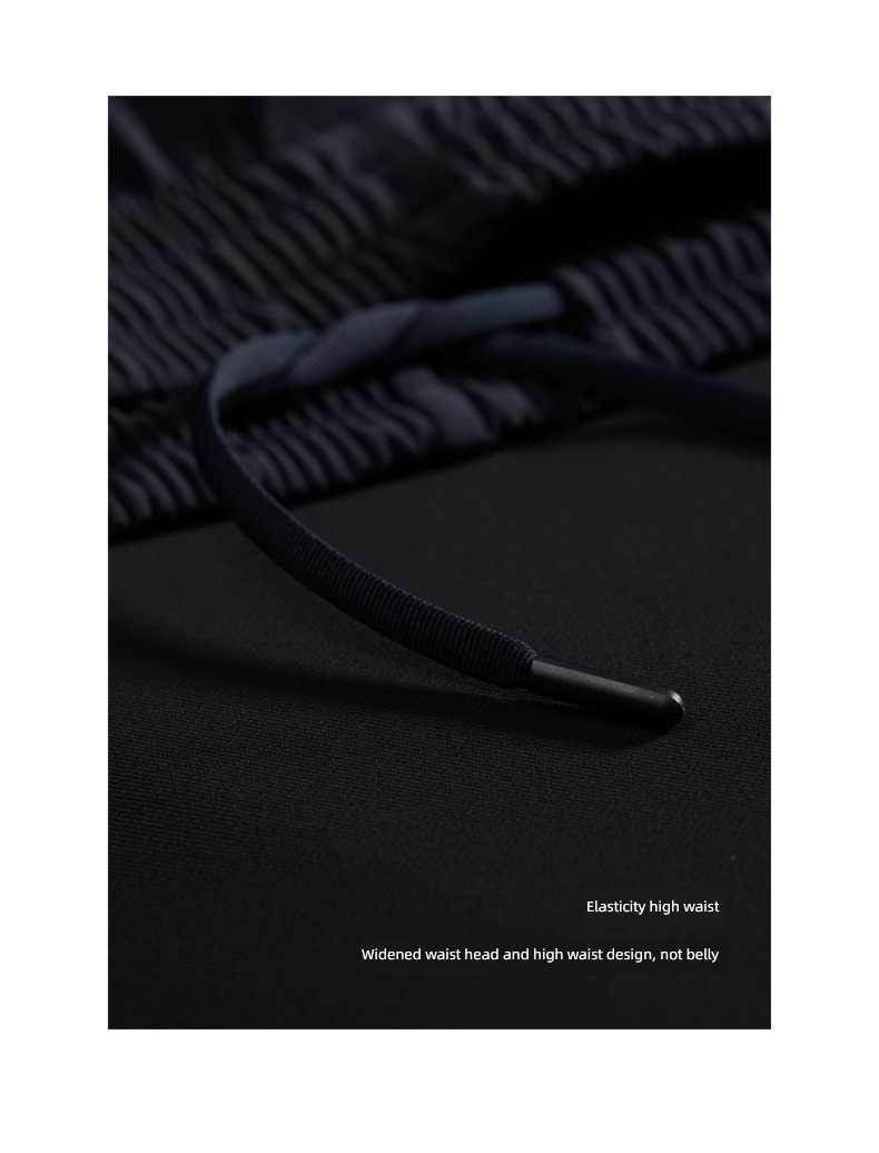Anta No. 2 routine Plate type male Straight cylinder motion trousers