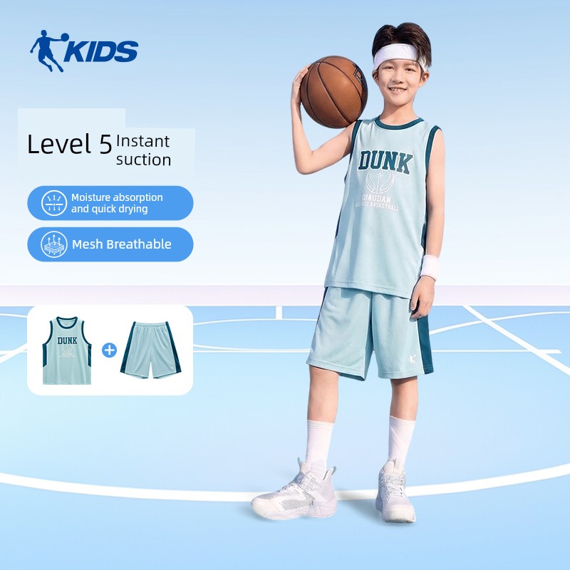 Jordan Basketball Wear Quick-Drying Summer Vest Breathable Children's Clothing — 3