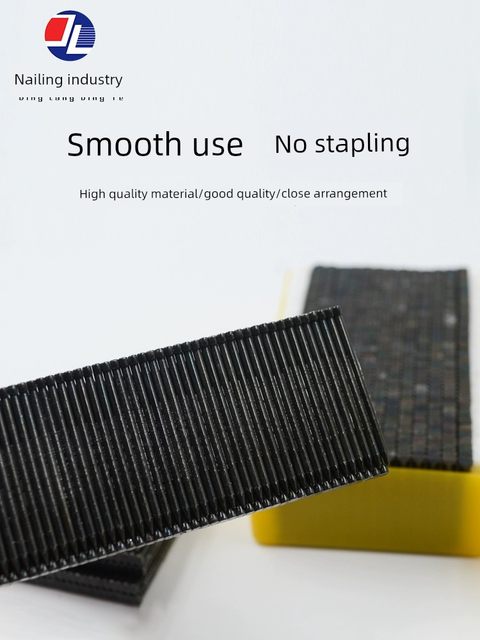 Black fst headless tack skirting nails plus hard colored cap nails 18 20 25 30 35 40 foot nails