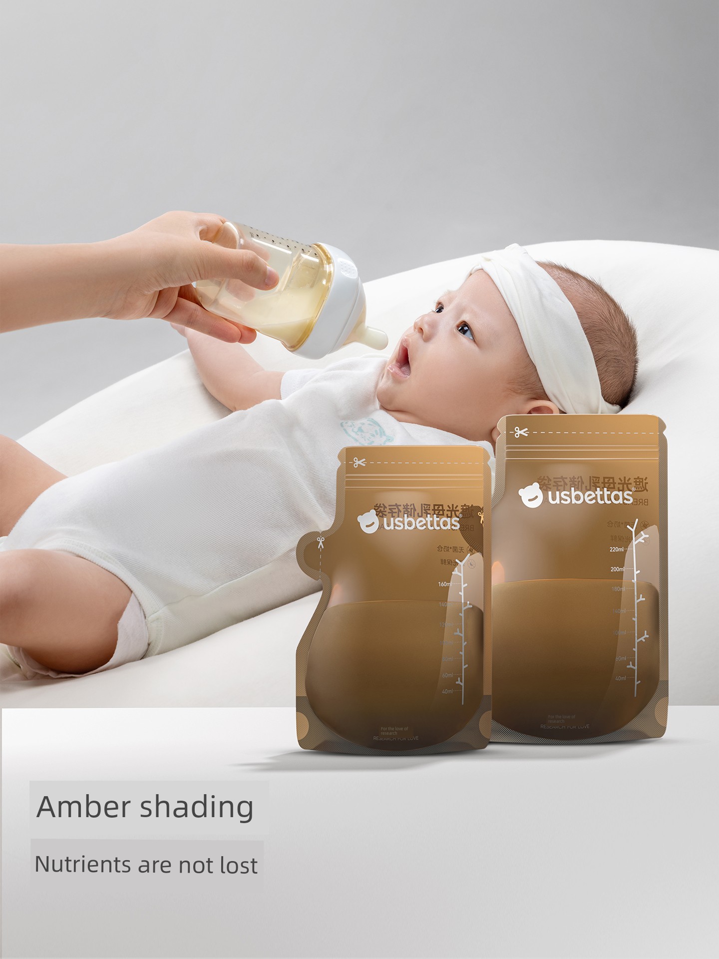 Beitais Milk Storage Bags Are Disposable Breast Milk-Specific, Can Be Refrigerated, Kept Fresh, Heated, and Used to Store Powdered Milk, Portable for Storing Milk When Out