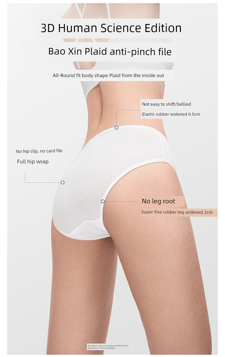 【Scroll down for Details and Discounts】Manxi Disposable Underwear for Women, Pure Cotton, Sterilized, Suitable for Pregnant Women, Postpartum, and Travel — 12