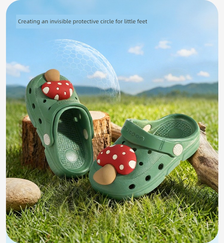 Children's Slippers for Boys, New Summer Style with Plant Essential Oils, Cartoon Clogs for Girls, Kids' Bath Indoor Shoes — 9