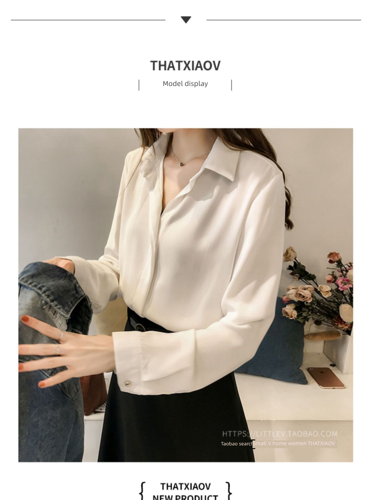 blue unique jacket easy Long sleeve Chiffon shirt