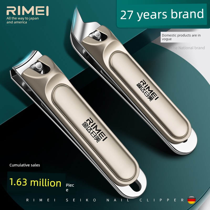 Jindari New Model Nail Clippers Single Nail Clipper with Angled Tip Nail Clipper Set for Home Professional Pedicure Tools