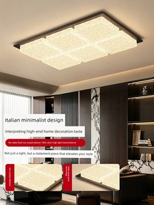 Italian Minimalist Living Room Main Light, Light Luxury High-End Bedroom Ceiling Light, Zhongshan Lighting Fixtures for 