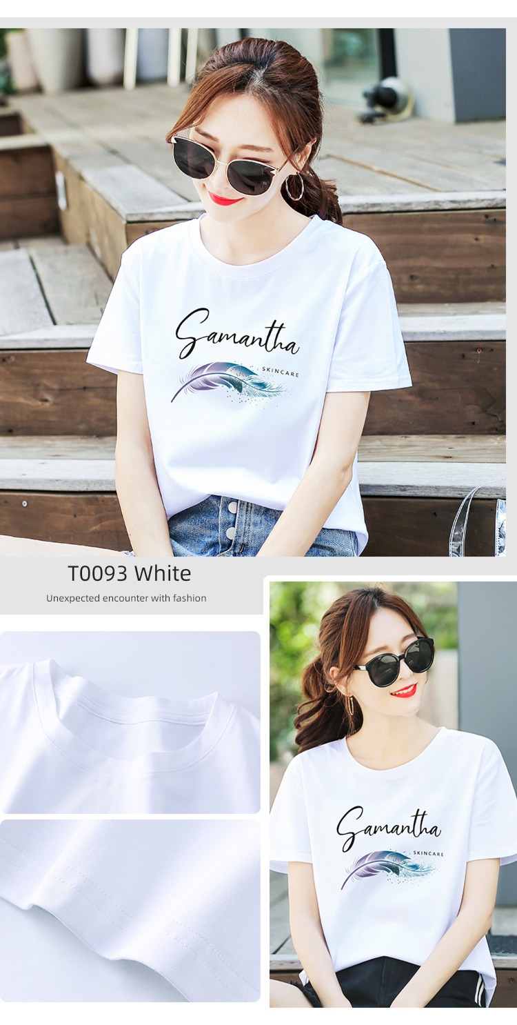 easy summer jacket ma'am Undershirt Short sleeve T-shirt