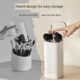 Automatic lifting makeup brush storage cylinder pressing dustproof high-quality desktop cosmetic storage box eyebrow brush bucket